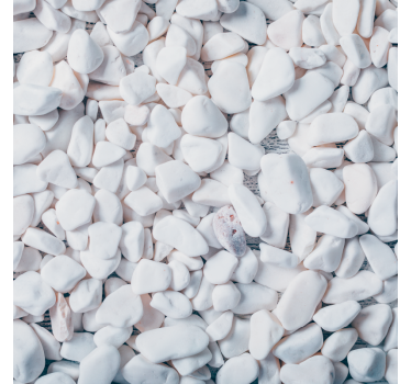 Stone wallpaper in realistic white - TenStickers