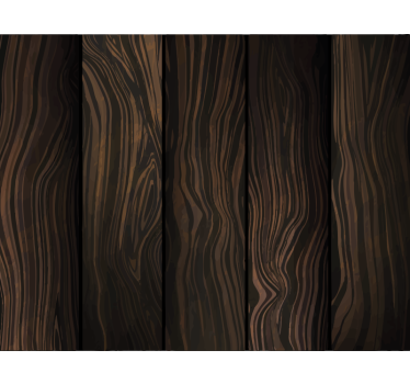 Wood effect wallpaper dark sheet design - TenStickers
