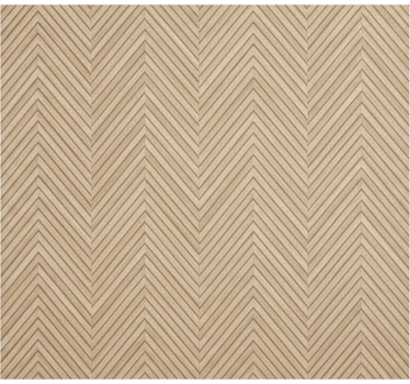 Living room wallpaper wooden chevron pattern - TenStickers