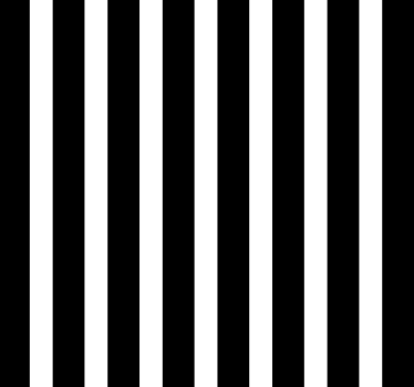 Living room wallpaper in solid vertical stripes - TenStickers