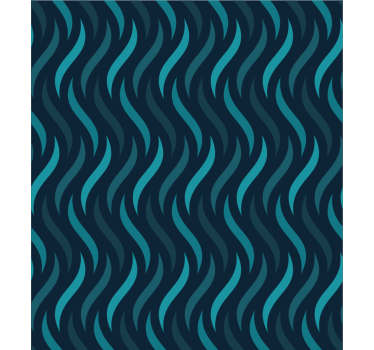 Living room wallpaper with wavy texture - TenStickers