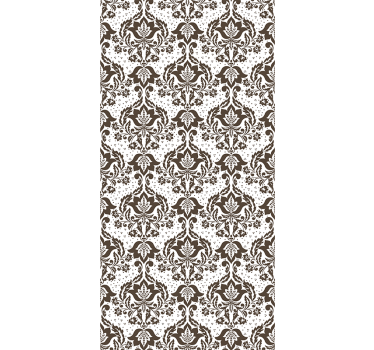 Vintage wallpaper baroque design - TenStickers