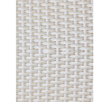 Living room wallpaper white rattan effect - TenStickers
