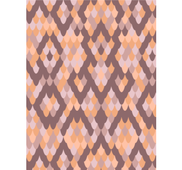 Living room wallpaper geometric diamond patterns - TenStickers