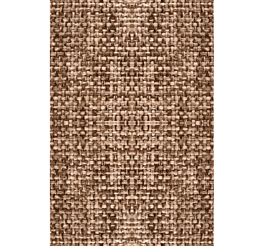 Living room wallpaper natural fiber weave - TenStickers