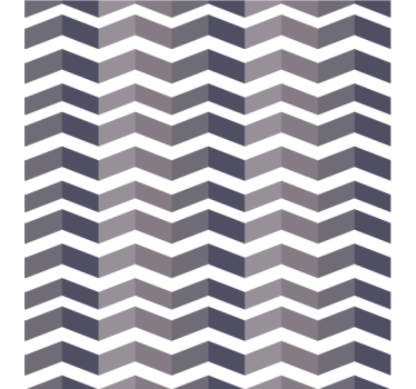 Living room wallpaper chevron pattern design - TenStickers