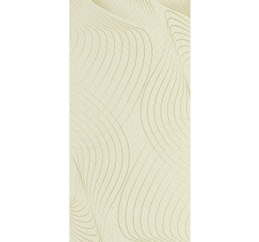 Living room wallpaper with subtle wave patterns - TenStickers