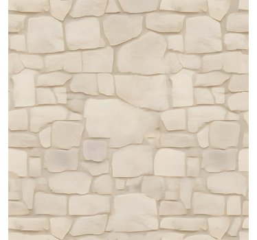Living room wallpaper natural stone design - TenStickers
