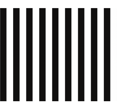 Living room wallpaper classic striped - TenStickers