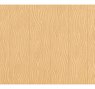 Living room wallpaper natural wood design - TenStickers