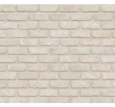 Living room wallpaper old bright bricks - TenStickers