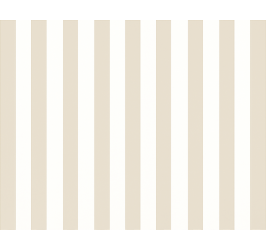 Living room wallpaper neutral vertical stripe pattern - TenStickers