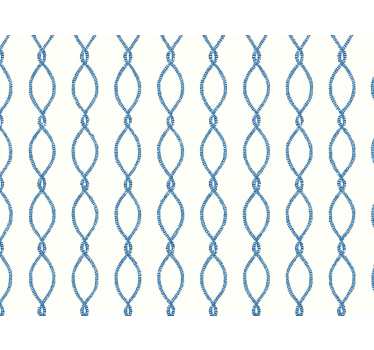 Living room wallpaper elegant blue design - TenStickers