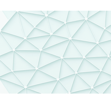 Living room wallpaper abstract triangle pattern - TenStickers