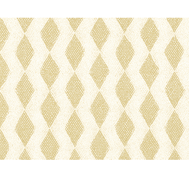 Living room wallpaper abstract gold triangle design - TenStickers