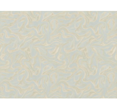 Living room wallpaper misty blue design - TenStickers