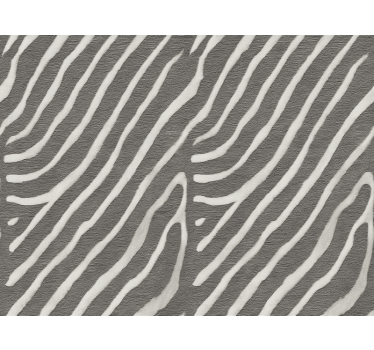 Living room wallpaper zebra animal print - TenStickers
