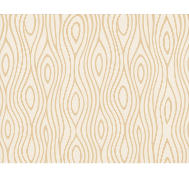 Living room wallpaper light wood effect - TenStickers