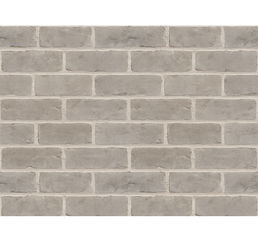 Living room wallpaper industrial brick style - TenStickers