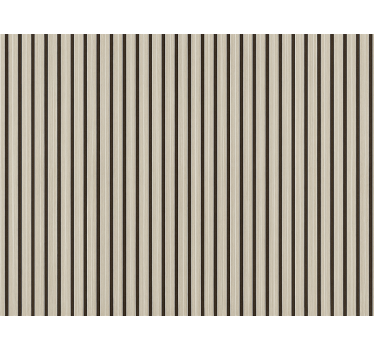 Living room wallpaper in beige and black wood - TenStickers
