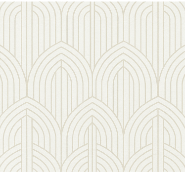 Living room wallpaper white wood design - TenStickers