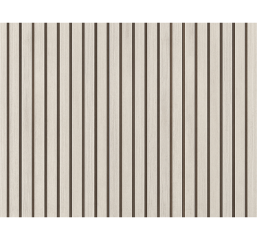 Living room wallpaper light grey wood design - TenStickers