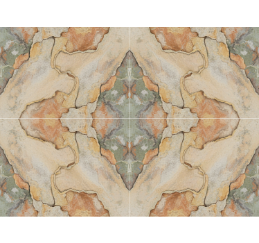 Rustic wallpaper rustic peeling plaster b0782337sx - TenStickers