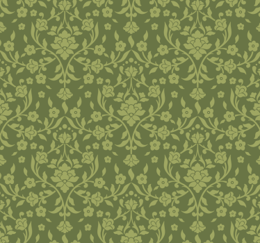 Classic Wallpaper green English style - TenStickers