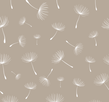 Dandelion Patchwork Nature Wallpaper - TenStickers