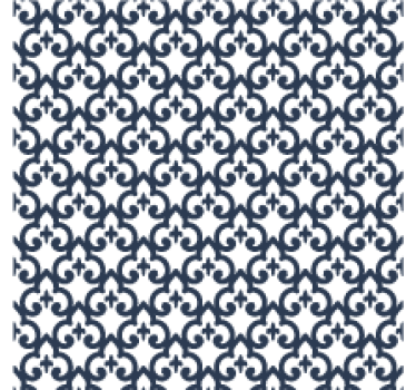 Black and white elegant motif living room wallpaper - TenStickers
