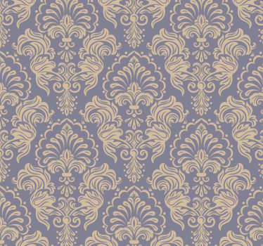 Baroque style Vintage Wallpaper - TenStickers
