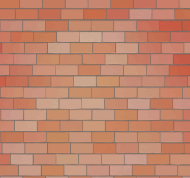 Brick wallpaper brick facade design - TenStickers