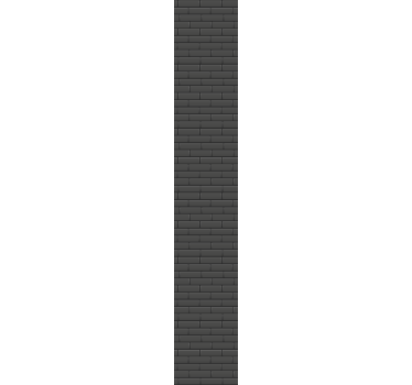 Black elegant texture brick Wallpaper - TenStickers