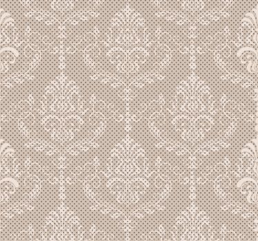 Floral Vintage Bedroom Wallpaper - TenStickers