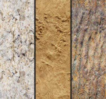 Stone Cave Textured Wallpaper - TenStickers