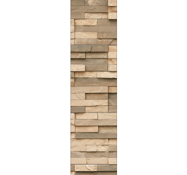 Stone wallpaper with stone slab pattern - TenStickers