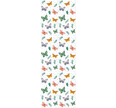 Butterfly wallpaper butterfly scatter - TenStickers