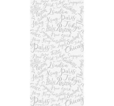 Grafitti cities and countries wallpaper - TenStickers