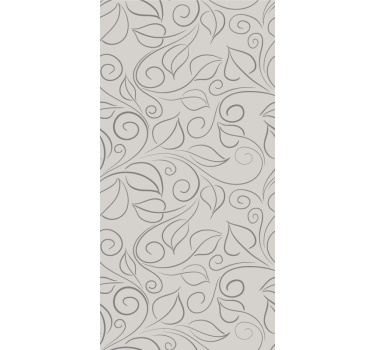 Ornamental Foliage leaf wallpaper - TenStickers