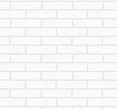 White brick pattern kitchen wallpaper - TenStickers