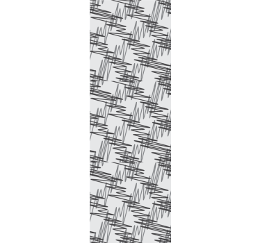 Abstract Linear Motif living room wallpaper - TenStickers