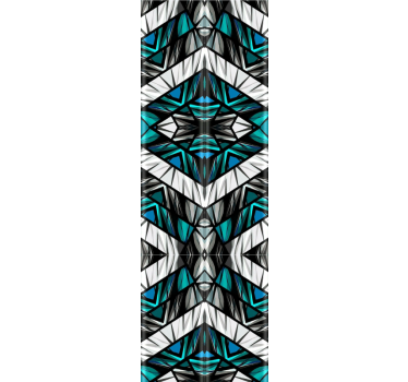 Cool black, blueand white graffiti wallpaper paintings - TenStickers