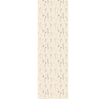 Wildflower Elegance flower wallpaper - TenStickers