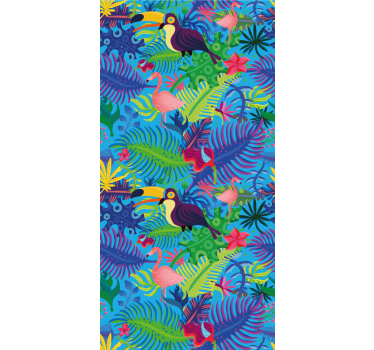 Tropical Rainforest jungle wallpaper - TenStickers