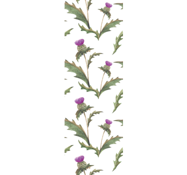 Scottish Thistles nature wallpaper - TenStickers