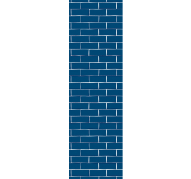 Subway Tile Effect brick Wallpaper - TenStickers