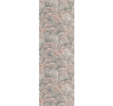 Palm leaves outline  Contemporary Wallpaper - TenStickers