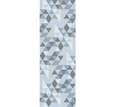 Beautiful triangle design Lounge Wallpaper - TenStickers