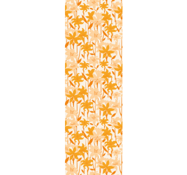 Autumnal Foliage Design leaf wallpaper - TenStickers