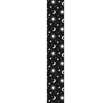 Celestial Bodies star wallpaper - TenStickers